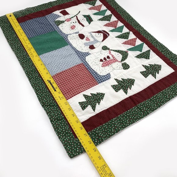 2 Vintage Style Christmas Holiday Snowman Pillow Cases Winter Gift Sleep Pillow - Picture 5 of 9
